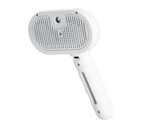 ABS Stainless Steel Pet Grooming Brush 11,5 x 7 x 20 cm 145 g 200 mAh - Water Spray Comb With Tank For Cats Dogs, Type-C Rechargeable