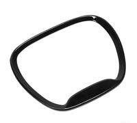 ABS Steering Wheel Trim Cover Black pour dodge pour challenger 2015+ | High-grade ABS plastic, scratch resistant, pour sl lack finish, precise pour mold fit, enhances interior style