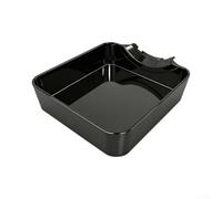 ABS Washing Machine Drain Pan Anti-Flood Tray(black-2) | Efficient water diversion, prevents floor damage, anti-flood design, suitable for laundry rooms