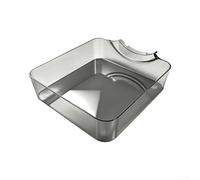 ABS Washing Machine Drain Pan Anti-Flood Tray(transparent gray-2) | Efficient water diversion, prevents floor damage, anti-flood design, suitable for laundry rooms