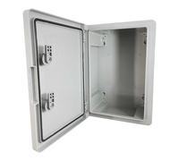 Abs352515 Ide Coffret Abs étanche Ip65 350x250x150 Porte Opaque - Avec Plaque De Montage