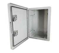 Abs352515 Ide Coffret Abs étanche Ip65 350x250x150 Porte Opaque - Avec Plaque De Montage