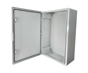 Abs604020 Ide Coffret Abs étanche Ip54 600x400x200 Porte Opaque - Avec Plaque De