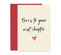 Abschiedskarte Kollegen & Kollegin - Carte pliée avec enveloppe pour départ à la retraite, changement d'emploi, nouvel emploi ou diplôme - Félicitations et vœux de départ avec espace pour message