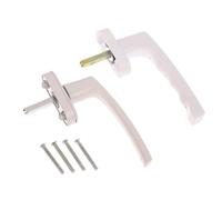 ABSDWIF Poignée de Transmission de porte et fenêtre en acier, métal et plastique, poignée rotative for porte et fenêtre coulissantes(A)