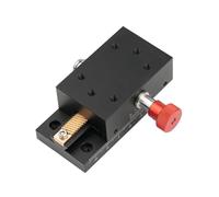 ABSE-X axe rainure en queue d'aronde plate-forme de réglage fin changement de vitesse manuel guidé bouton d'entraînement glissière de réglage