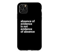 Absence of Evidence Scientific Method and Religious Design Coque pour iPhone 11 Pro Max