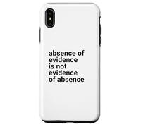 Absence of Evidence Scientific Method and Religious Design Coque pour iPhone XS Max