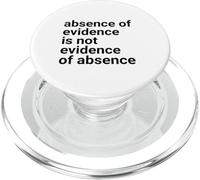Absence of Evidence Scientific Method and Religious Design PopSockets PopGrip pour MagSafe