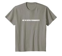 Absence permanente du Bureau T-Shirt, Enfant, Ardoise, 3 Ans