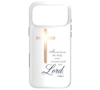 Absent du Corps présent avec Le Seigneur 2 Corinthiens 5 8 Coque pour iPhone 17 Pro Max