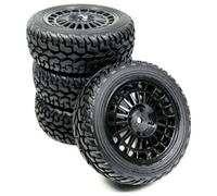 Absima 1:10 Rally, Voiture de tourisme Rally Street Roues complètes Rally, Street noir 4 pc(s)