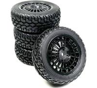 Absima 1:10 Rally, Voiture de tourisme Rally Street Roues complètes Rally, Street noir 4 pc(s)