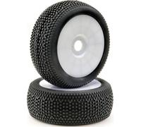 Absima 1:8 Buggy Roues complètes Minipin disque blanc 1 paire(s)