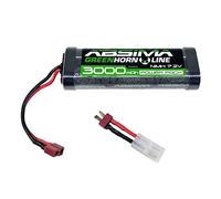 Absima Pack de batterie (NiMh) 7.2 V 3000 mAh Nombre de cellules: 6 hardcase fiche T femelle, fiche Tamiya femelle