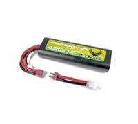 Absima Batterie Rechargeable LiPo 7.4V 4500mAh 25C Hardcase Fiche T