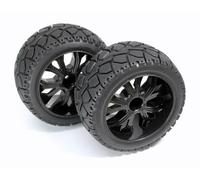 Absima Buggy / Truggy Pneus Onroad Complets Noirs 1:10 (2 Pcs.) / 250