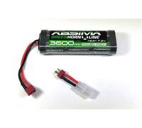 Absima Pack de batterie (NiMh) 7.2 V 3600 mAh Nombre de cellules: 6 hardcase fiche T femelle, fiche Tamiya femelle