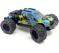 Absima Mini AMT Fluo bleu brushless 1:16 Auto RC électrique Monstertruck 4 roues motrices (4WD) prêt