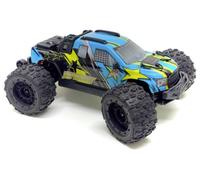 Absima Mini AMT Fluo bleu brushless 1:16 Auto RC électrique Monstertruck 4 roues motrices (4WD) prêt