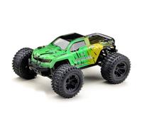 Absima MINI AMT jaune, vert brushed 1:16 Auto RC électrique Monstertruck prêt à fonctionner (RtR) 2,4 GHz