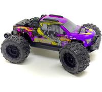 Absima Mini AMT Magic lilas brushless 1:16 Auto RC électrique Monstertruck 4 roues motrices (4WD) prêt à fonctionner (RtR) 2,4 GHz