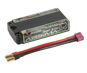 Absima Pack de batterie (HV LiPo) 3.7 V 8500 mAh Étui robuste shorty 5 mm femelle, 5 mm doré