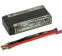 Absima Pack de batterie (HV LiPo) 7.6 V 4400 mAh Étui robuste shorty 5 mm femelle, 5 mm doré
