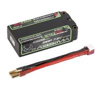 Absima Pack de batterie (HV LiPo) 7.6 V 6500 mAh Étui robuste shorty 5 mm femelle, 5 mm doré