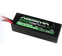 Absima Pack de batterie LiPo 11,1 V 5000 mAh 3 cellules 50 C Hardcase Stick XT60