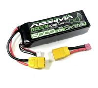 Absima Pack de batterie LiPo 11,1 V 6000 mAh 3 cellules 50C Stick XT90