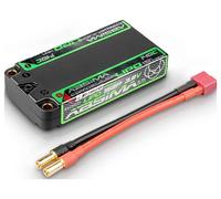 Absima Pack de batterie (LiPo) 3.8 V 8300 mAh Nombre de cellules: 2 140 C hardcase 5 mm, fiche T mâle