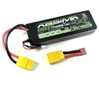 Absima Pack de batterie (LiPo) 7.4 V 6000 mAh Nombre de cellules: 2 50 C stick XT90