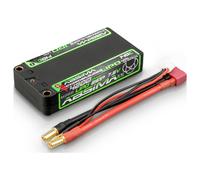 Absima Pack de batterie (LiPo) 7.6 V 4200 mAh Nombre de cellules: 2 140 C hardcase 5 mm, fiche T mâle