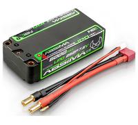 Absima Pack de batterie (LiPo) 7.6 V 6000 mAh Nombre de cellules: 4 140 C hardcase 5 mm, fiche T mâle