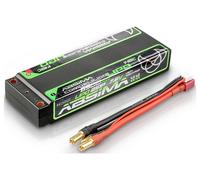 Absima Pack de batterie (LiPo) 7.6 V 6500 mAh Nombre de cellules: 2 140 C hardcase 5 mm, fiche T mâle