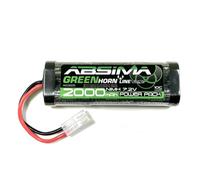 Absima Pack de batterie (NiMh) 7.2 V 2000 mAh Nombre de cellules: 6 Softcase Tamiya