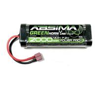 Absima Pack de batterie NiMH 7,2 V 2000 mAh Softcase fiche T mâle