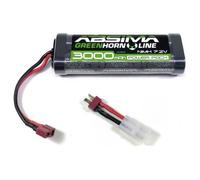 Absima Pack de batterie (NiMh) 7.2 V 3000 mAh Softcase Tamiya