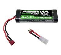 Absima Pack de batterie (NiMh) 7.2 V 4200 mAh Nombre de cellules: 6 hardcase