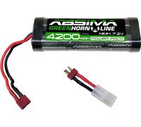 Absima Pack de batterie (NiMh) 7.2 V 4200 mAh Nombre de cellules: 6 hardcase fiche T femelle, fiche Tamiya femelle