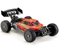 Absima STOKE V2 orange, noir brushless 1:8 Auto RC électrique Buggy 4 roues motrices (4WD) prêt à fo
