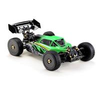 Absima STOKE V2 vert, noir brushless 1:8 Auto RC électrique Buggy 4 roues motrices (4WD) prêt à fonctionner (RtR) 2,4 GHz
