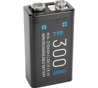 Absina 300 Pile rechargeable 6LR61 (9V) NiMH 270 mAh 8.4 V 1 pc(s)