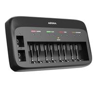 Absina 301003 Chargeur rapide NiMH, NiCd 6LR61 (9 V), LR03 (AAA), LR6 (AA)