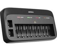 Absina 301003 Chargeur rapide NiMH, NiCd 6LR61 (9 V), LR03 (AAA), LR6 (AA)