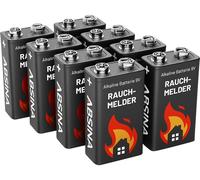 Absina Pile alcaline 6LR61 (9V) — 9 V — 8 pièces