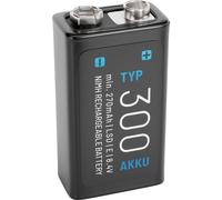 Absina 300 Pile rechargeable 6LR61 (9V) NiMH 270 mAh 8.4 V 1 pc(s)