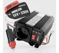 ABSINA Convertisseur 12V 220V 300W - Convertisseurs électriques pour Auto