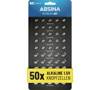Absina Jeu de piles bouton 1 pc(s) alcaline(s)